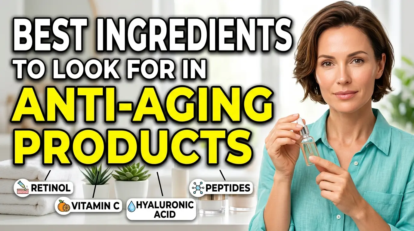 Best Ingredients To Look For In Anti Aging Products 2026