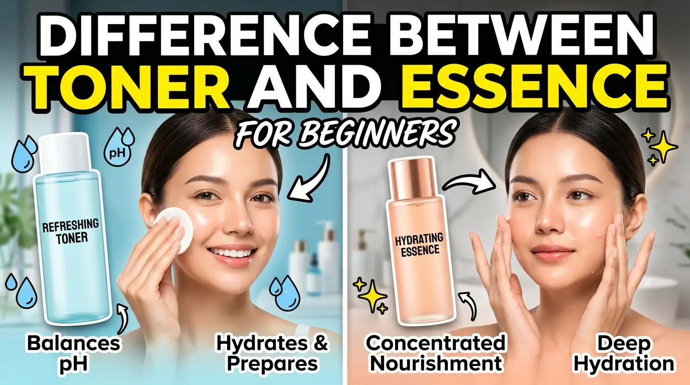 Difference Between Toner And Essence For Beginners