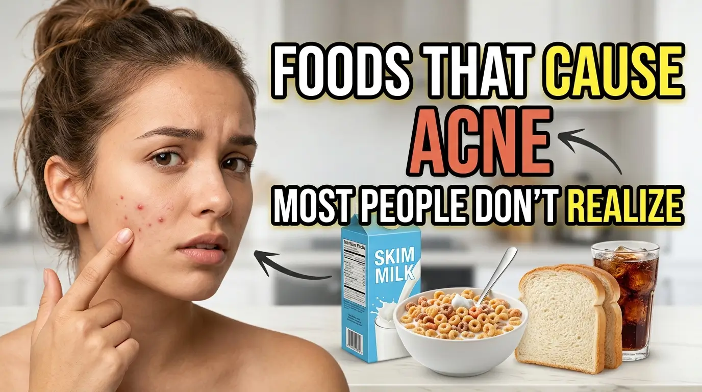 Foods That Cause Acne Most People Don’t Realize 2026
