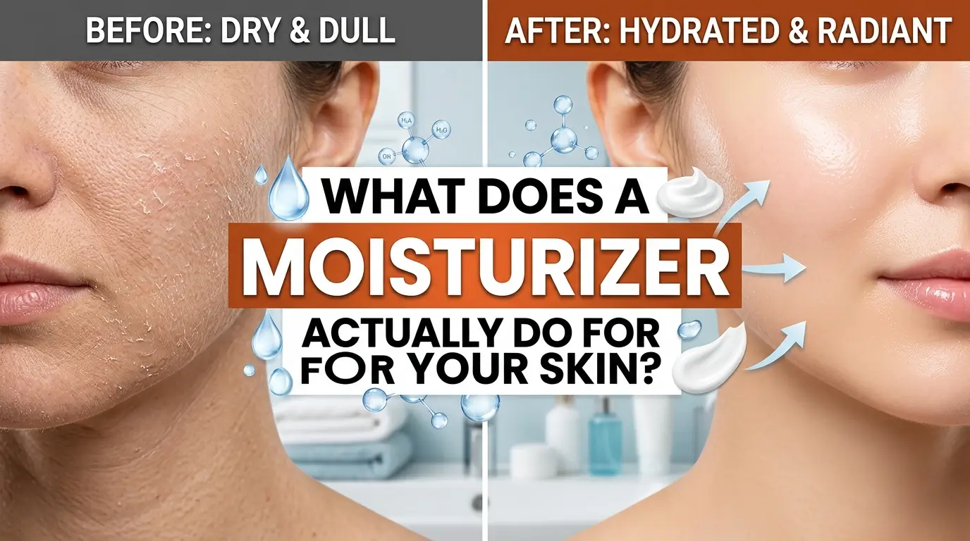 What Does A Moisturizer Actually Do For Your Skin 2026