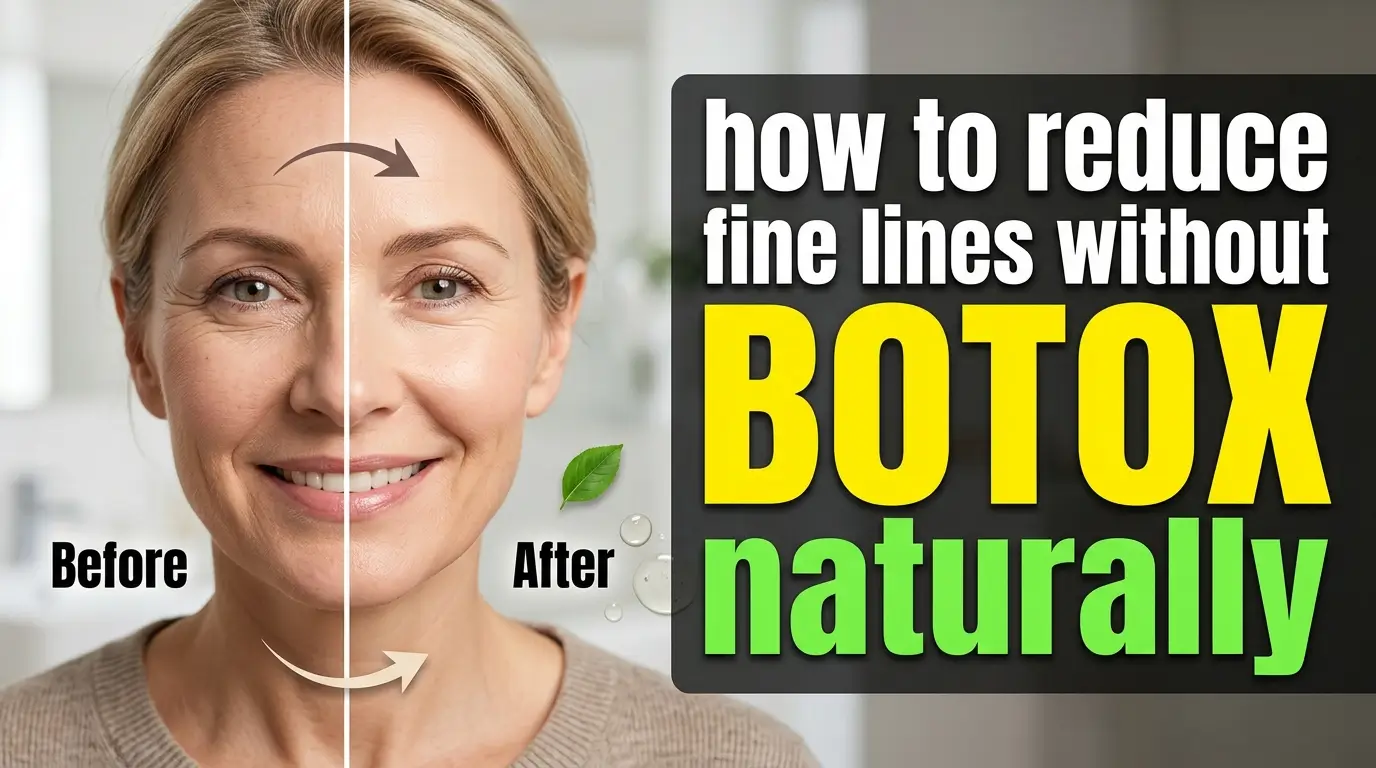 How To Reduce Fine Lines Without Botox Naturally 2026